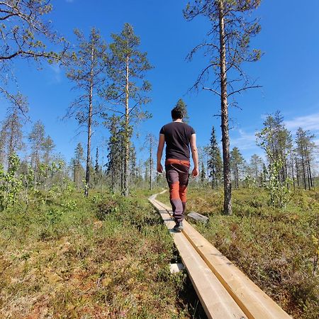 Langforsen Glamping & Lapland Experience Hotell Lapptrask Exteriör bild