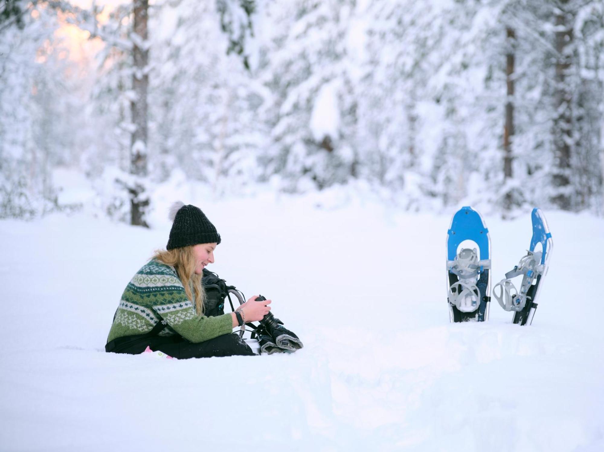 Langforsen Glamping & Lapland Experience Hotell Lapptrask Exteriör bild